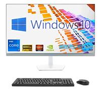 SIMPLETEK - Computer All in One da 24" FHD | Core i7 | Windows 10 Pro | 8GB RAM | 240GB SSD | Scheda Grafica Dedicata GT710 2GB | Con Webcam 5Mp Integrata, Wifi 6 e BT 5.2