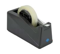 SIMPLETEK - Dispenser Di Nastro Adesivo Tendinastro Nero Da Tavolo Da 1" (25 mm) e 3" (76 mm) Supporto Antiscivolo