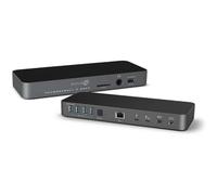 SIMPLETEK - Docking Station USB-C compatibile con Microsoft Surface Pro 7 8 9 10 compatibile con Asus ZenBook Pro Duo 14 | Alimentatore + Cavo Inclusi (Ricondizionato)