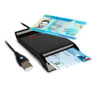 SIMPLETEK - Lettore Smart Card e Contactless NFC USB per CIE 3.0 CNS Combo | Lettore USB, Smart Card, Contactless NFC, CIE 3.0, CNS, Tessera Sanitaria, Firma Digitale, Compatibile con Windows/Mac.