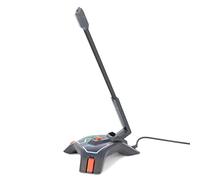 SIMPLETEK - Microfono da Gaming Cablato Ergonomico per Streaming Professionale | RGB