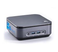 SIMPLETEK Mini PC Core i5 1135G7 Fino a 4.20GHz Windows 10 | 64GB RAM DDR4 960GB + 2TB SSD M.2 | WiFi + BT - HDMI + DP + TypeC + Lettore Impronte Computer Fisso Desktop + Staffa VESA