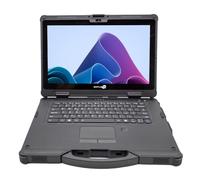 SIMPLETEK - Notebook Rugged Touch 14,1" FHD i7-1255U 48GB 480GB W11 Pro | Display apribile 180°, USB-C Thunderbolt 4, USB 2.0/3.0, RS-232, Mini HDMI 2.0a, 2x LAN, Wi-Fi 6, BT 5.2, Fingerprint, IP65
