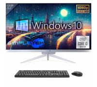 SIMPLETEK - PC All in One 27" Full HD | Core i3 10° Gen | Windows 10 | 16GB RAM SSD 960GB | Webcam 2K Integrata | HDMI Seriale RS232