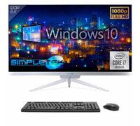 SIMPLETEK - PC All in One 27" Full HD | Core i7 10° Gen | Windows 10 | 16GB RAM SSD 960GB | Webcam 2K Integrata | HDMI Seriale RS232