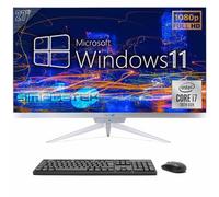 SIMPLETEK - PC All in One 27" Full HD | Core i7 10° Gen | Windows 11 | 32GB RAM SSD 2TB | Webcam 2K Integrata | HDMI Seriale RS232