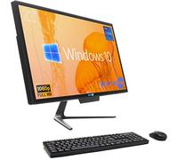 SIMPLETEK PC All in One Core i5 Fino 3.10GHz 16GB SSD 480GB | 22" Full HD Windows 10 Pro | Webcam integrata VGA HDMI WiFi5 Computer Aio Fisso Casa Lavoro