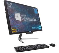SIMPLETEK PC All in One Core i5 Fino 3.20GHz 16GB SSD 960GB | 22" Full HD Windows 11 Pro | Webcam integrata VGA HDMI WiFi5 Computer Aio Fisso Casa Lavoro