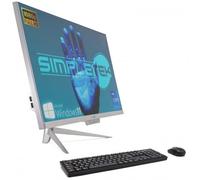 SIMPLETEK PC All in One RGB Core i5 Windows 11 Pro 27" Full HD RAM 8 GB SSD 240 GB | Webcam Integrata, WiFi5, Bluetooth | Computer Fisso Desktop