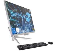 SIMPLETEK PC All in One RGB Core i7 Windows 11 Pro 27" Full HD RAM 16 GB SSD 240GB + 2 TB | Webcam Integrata, WiFi5, Bluetooth | Computer Fisso Desktop