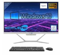 SIMPLETEK - PC All In One Touch | Intel Core i5 8° Gen | Windows 10 Pro | 16GB RAM SSD 480GB | Webcam 2K Integrata | Schermo Touchscreen | BT 5.2