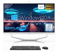 SIMPLETEK - PC Desktop ALL in ONE Schermo Touch 24" FHD | Core i7 8°Gen - 8GB RAM e SSD 240GB | Windows 10 Pro e Webcam integrata