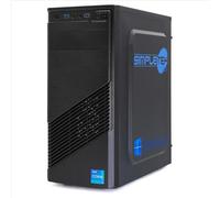 SIMPLETEK PC Desktop Core i3 3.10GHz Windows 10 Pro 16GB RAM SSD 480GB | Computer Fisso da Ufficio Scolastico, Lavoro e Uso Quotidiano