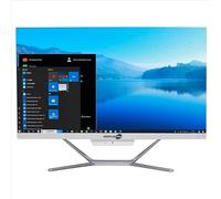 SIMPLETEK - PC desktop fisso All-in-One con processore i3 3120M, 8GB RAM 240GB SSD, display 24" Full HD 1080p e webcam integrata