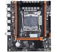 Simpletek - Scheda Madre Compatibile X99-4MF Intel LGA2011-3 mATX Chipset H81 | 4 X SLOT RAM DDR4 | Senza Scheda Video Integrata