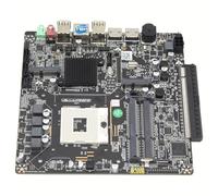 SIMPLETEK - Scheda madre ITX socket PGA989 per CPU notebook 2ª-3ª gen - PCIe x16, DDR3, SATA, Wi-Fi, HDMI, USB 2.0, audio, LAN