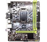 SIMPLETEK - Scheda madre Micro-ATX con chipset H81M, supporto CPU LGA 1150 quarta generazione, 16GB RAM inclusi e slot M.2 NVMe