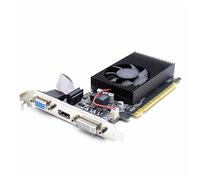 SIMPLETEK - Scheda Video GT730 4GB DDR3 | Low Profile Dual Bracket e Driver inclusi | HDMI - DVI - VGA per PC SFF Case Piccoli
