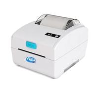 SIMPLETEK - Stampante Termica Diretta 80mm - Dual Mode Etichette e Ricevute - Connettività USB + LAN Ethernet - Supporto TSPL/ESC/POS - Bianca