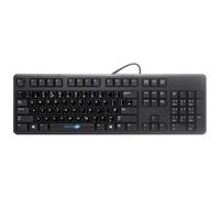 SIMPLETEK - Tastiera Desktop Cablata USB KB212-B Adesivi QWERTY Inglese UK