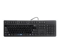 SIMPLETEK - Tastiera Desktop Cablata USB KB212-B Adesivi QWERTY Portoghese