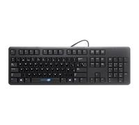 SIMPLETEK - Tastiera Desktop Cablata USB KB212-B Adesivi QWERTY Spagnolo