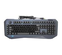 SIMPLETEK - Tastiera Meccanica Gaming RGB - Switch Meccanici Professionali + Adesivi Layout QWERTY Spagnolo- Colore Nero