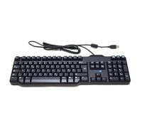 SIMPLETEK - Tastiera USB QWERTY Nordico DK NO SE FI Ergonomica Nera per PC | Tastiera USB cablata con layout QWERTY nordico per Danimarca, Norvegia, Svezia e Finlandia, struttura ergonomica e nera
