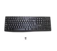 SIMPLETEK - Tastiera Wireless 2,4GHz Affidabile con Layout Azerty Belga Fr Nera Be Compatibile con Lenovo ThinkPad X220