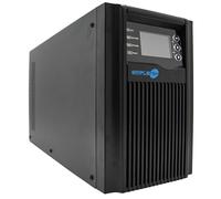 SIMPLETEK - UPS Gruppo di Continuità Online 2000VA 2000W con Display LCD, 3 Prese, Tecnologia DSP, Interfacce RS232 e USB