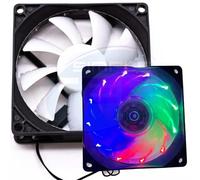 SIMPLETEK - Ventola da Gaming per Raffreddamento Componenti PC ad Aria | 80mm, RGB, 3 Pin