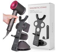 simpletome AGGIORNATO Supporto Per Dyson Supersonic Asciugacapelli, Con Organizzatore Di Cavi, Trattamento Superficiale Anti-impronta