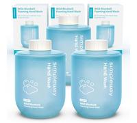 Simpleway Set di 3 saponi in schiuma per dispenser automatico Wild Bluebell