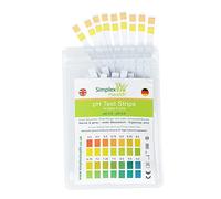 Simplex Health Striscia reattiva per urine e saliva pH 4,5-9,0 (25 pezzi)