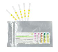 Simplex Health Test di acqua 5-in-one (5 strisce reattive) alla prova la tua acqua in nitrati e nitriti, durezza totale (GH), Ph alcalinità