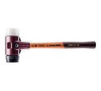 Simplex Martello Ø 80 Mm Nero / Bianco Composizione Di Gomma Superplastica