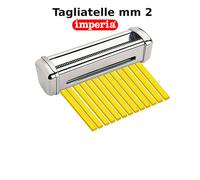 Simplex Restaurant NUOVO MODELLO T.2 Tagliatelle mm 2 fabbricata in Italia in acciaio cromato cromo