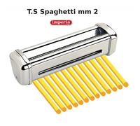 Simplex Restaurant NUOVO MODELLO T.S Spaghetti mm 2 fabbricata in Italia in acciaio cromato