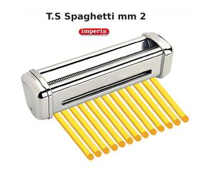 Simplex Restaurant NUOVO MODELLO T.S Spaghetti mm 2 fabbricata in Italia in acciaio cromato