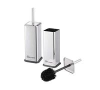 Simpli-Magic Scopino e supporto per WC, in acciaio inox