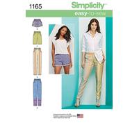 Simplicity 1165 Misses Pullover Su Pantaloni & Pantaloncini Cucito Motivo Taglie