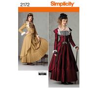 Simplicity 2172 Costume Steampunk Per Donne Modello Cucito Taglia 6-12 E 14-22