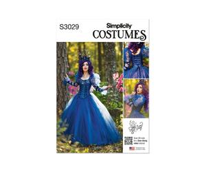 Simplicity 3029 Abiti Da Ballo Costumi Misure 6-14 E 16-24