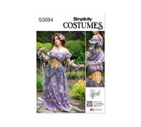 Simplicity 3094 Misses Fantasia Cosplay Costume Cucito Motivo Taglie 6-14 &