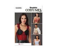 Simplicity 3095 Crea Il Tuo Corsetto Modello Da Cucire Taglie 8-16 E 18-26