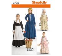Simplicity 3725 PER BAMBINI & Ragazze Costumi Cucito Motivo Taglie 3 - 6 & 7 -