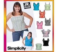 Simplicity 5009 - Cartamodello per corsetto Junior Plus, taglia 13/14-21/22