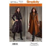 Simplicity 8769 - Costume da donna medievale, per cosplay e ren faire