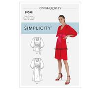 Simplicity 9098 Abito E Top Modello Da Cucire Taglie 6 - 14 E 16 - 24