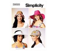 Simplicity Cappelli SS9505A in quattro stili A S-M-L